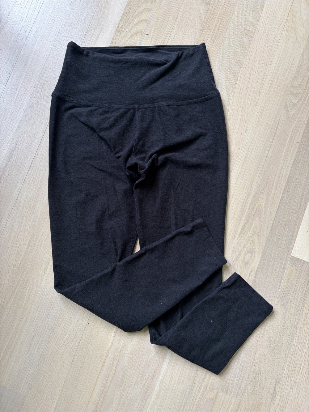 Beyond yoga full length leggings space dye grey